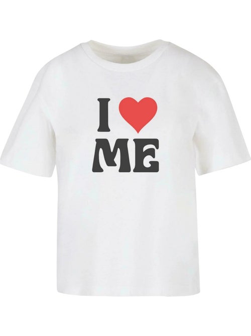 Miss Tee - T-shirt motif/style classique LOVE ME - Kiabi
