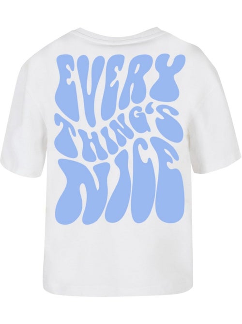 Miss Tee - T-shirt motif/style imprimé au dos EVERYTHING'S NICE VOL - Kiabi Miss Tee - T-shirt motif/style imprimé au dos EVERYTHING'S NICE VOL - Kiabi