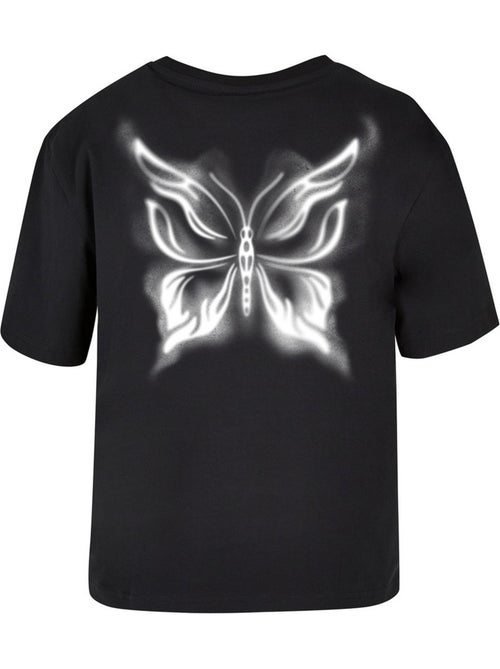 Miss Tee - T-shirt motif/style papillon KARMA - Kiabi Miss Tee - T-shirt motif/style papillon KARMA - Kiabi