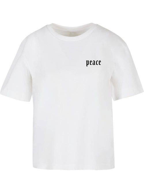 Miss Tee - T-shirt PEACE HAND - Kiabi Miss Tee - T-shirt PEACE HAND - Kiabi