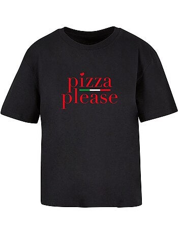 Miss Tee - T-shirt PIZZA PLEASE