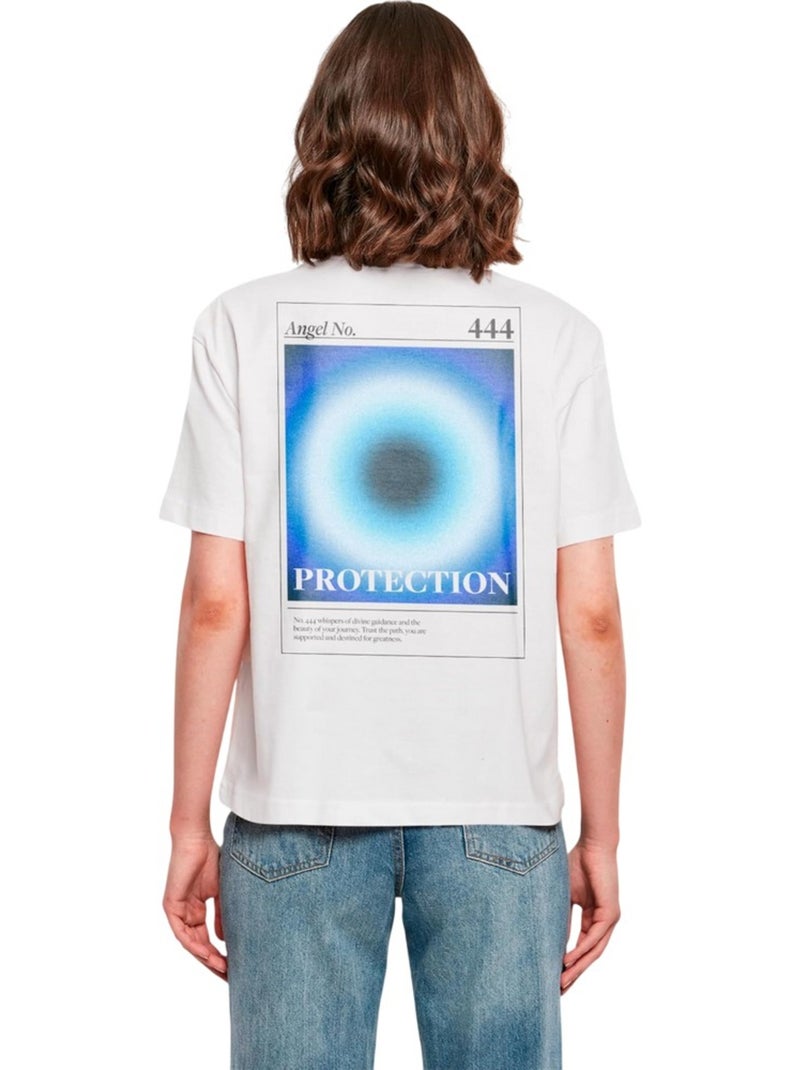 Miss Tee - T-shirt PROTECTION Blanc - Kiabi
