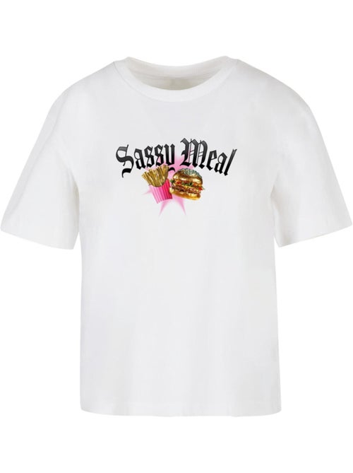 Miss Tee - T-shirt SASSY MEAL - Kiabi Miss Tee - T-shirt SASSY MEAL - Kiabi