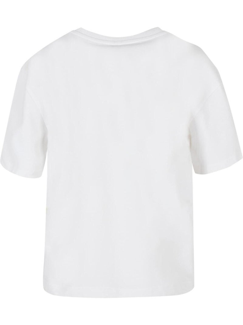Miss Tee - T-shirt SASSY MEAL Blanc - Kiabi