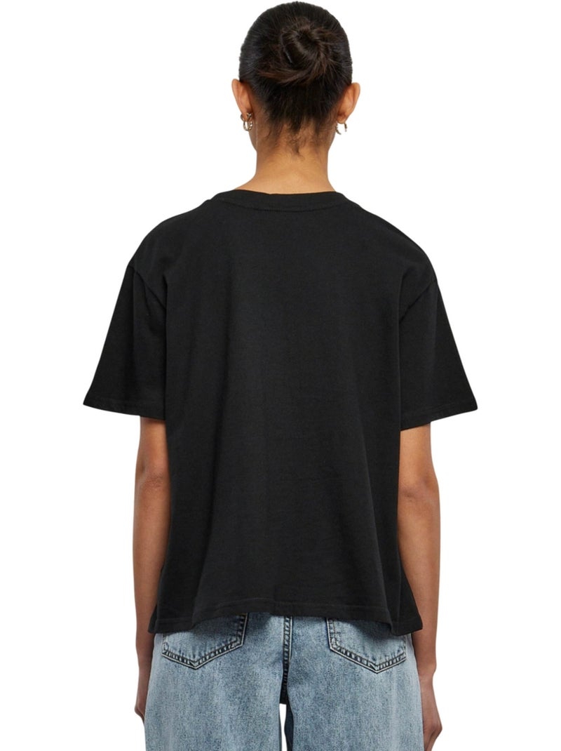 Miss Tee - T-shirt SHINE BRIGHT Noir - Kiabi