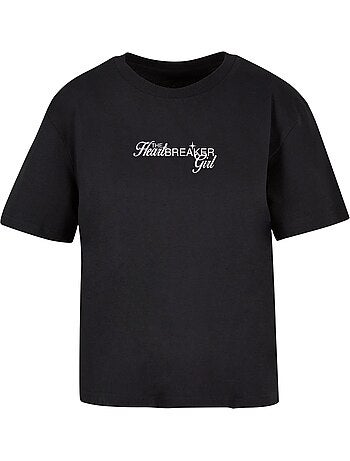 Miss Tee - T-shirt THE HEARTBREAKER GIRL