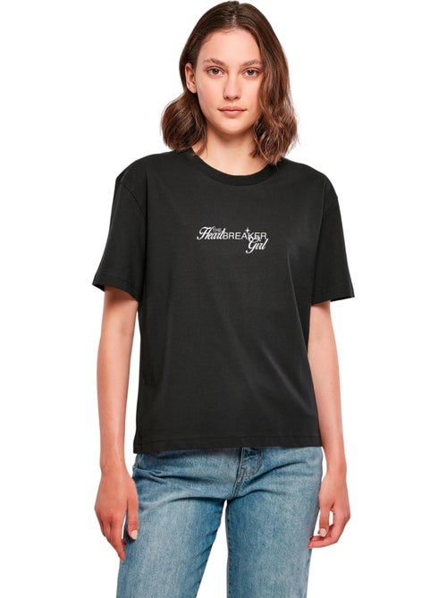 Miss Tee - T-shirt THE HEARTBREAKER GIRL - Kiabi Miss Tee - T-shirt THE HEARTBREAKER GIRL - Kiabi