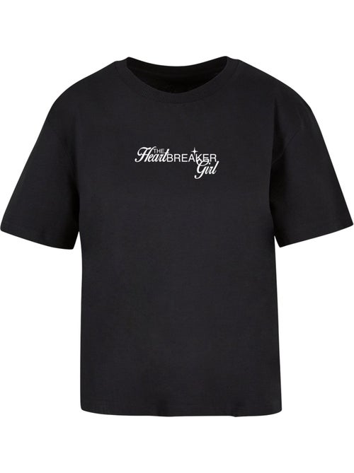 Miss Tee - T-shirt THE HEARTBREAKER GIRL - Kiabi Miss Tee - T-shirt THE HEARTBREAKER GIRL - Kiabi