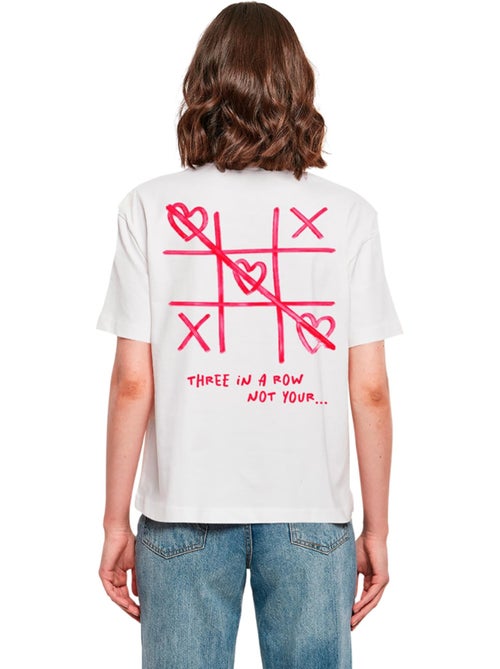 Miss Tee - T-shirt THREE IN A ROW - Kiabi Miss Tee - T-shirt THREE IN A ROW - Kiabi