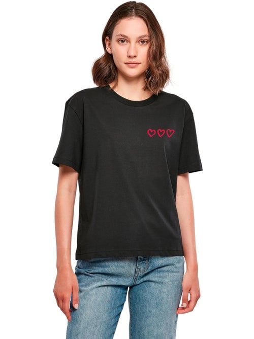 Miss Tee - T-shirt THREE IN A ROW - Kiabi Miss Tee - T-shirt THREE IN A ROW - Kiabi