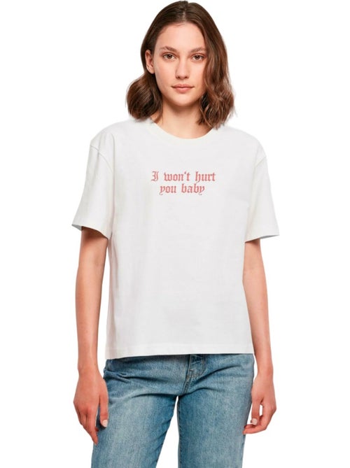 Miss Tee - T-shirt WON'T HURT - Kiabi Miss Tee - T-shirt WON'T HURT - Kiabi