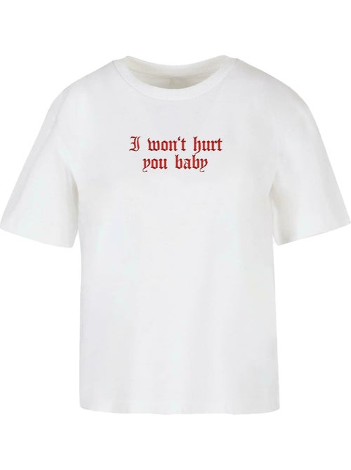 Miss Tee - T-shirt WON'T HURT - Kiabi Miss Tee - T-shirt WON'T HURT - Kiabi