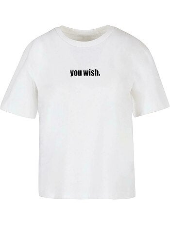 Miss Tee - T-shirt YOU Wish: Asha et la Bonne Étoile