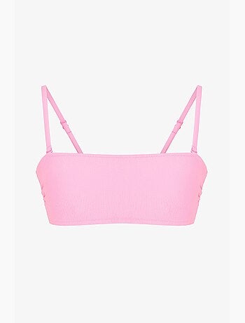 Missa haut de bikini bandeau texturé penti