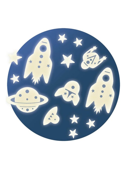 Mission espace décor phosphorescent - Kiabi