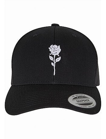 Mister Tee - Casquette trucker motif/style rose RETRO