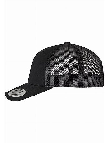 Mister Tee - Casquette trucker motif/style rose RETRO