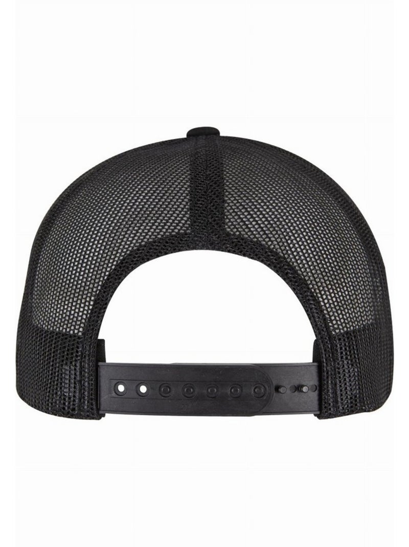 Mister Tee - Casquette trucker motif/style rose RETRO Noir - Kiabi
