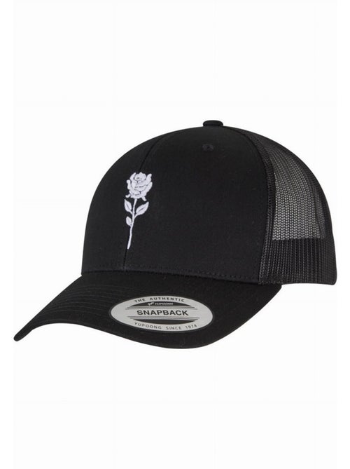 Mister Tee - Casquette trucker motif/style rose RETRO - Kiabi Mister Tee - Casquette trucker motif/style rose RETRO - Kiabi