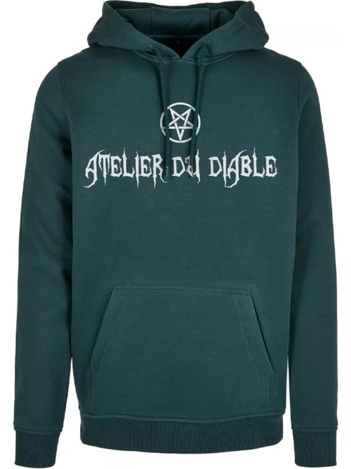 Mister Tee - Sweat à capuche ATELIER DU DIABLE - Kiabi