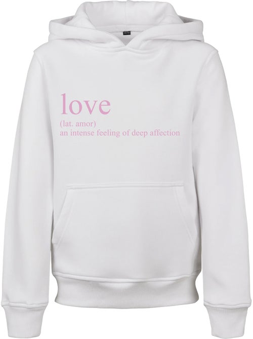 Mister Tee - Sweat à capuche LOVE DEFINITION - Kiabi Mister Tee - Sweat à capuche LOVE DEFINITION - Kiabi