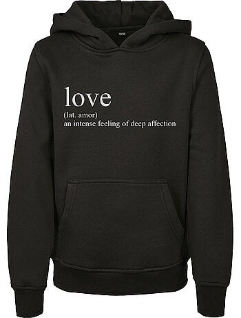Mister Tee - Sweat à capuche LOVE DEFINITION