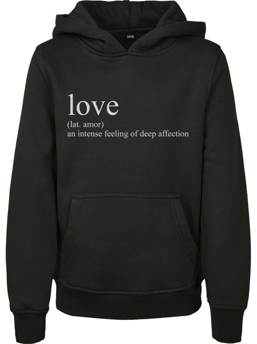 Mister Tee - Sweat à capuche LOVE DEFINITION - Kiabi Mister Tee - Sweat à capuche LOVE DEFINITION - Kiabi