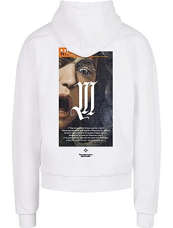 Mister Tee - Sweat à capuche motif/style Peindre DUSA