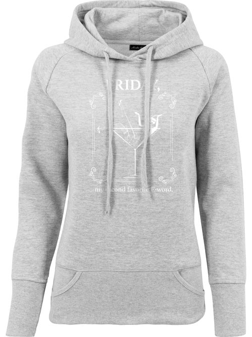 Mister Tee - Sweat à capuche MY SECOND FAVORITE F-WORD - Kiabi