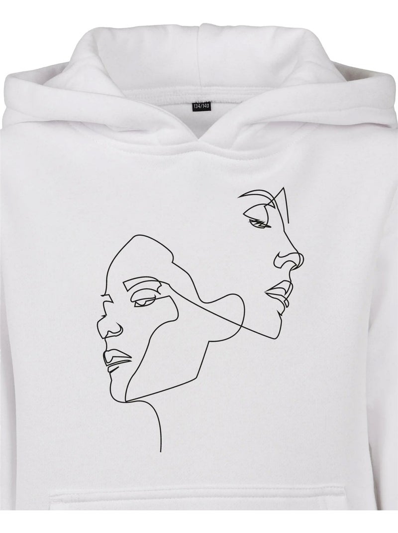 Mister Tee - Sweat à capuche ONE LINE FIT Blanc - Kiabi