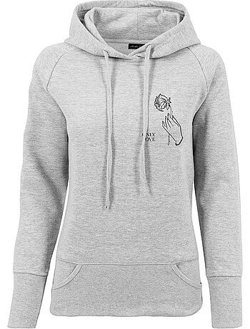 Mister Tee - Sweat à capuche ONLY LOVE