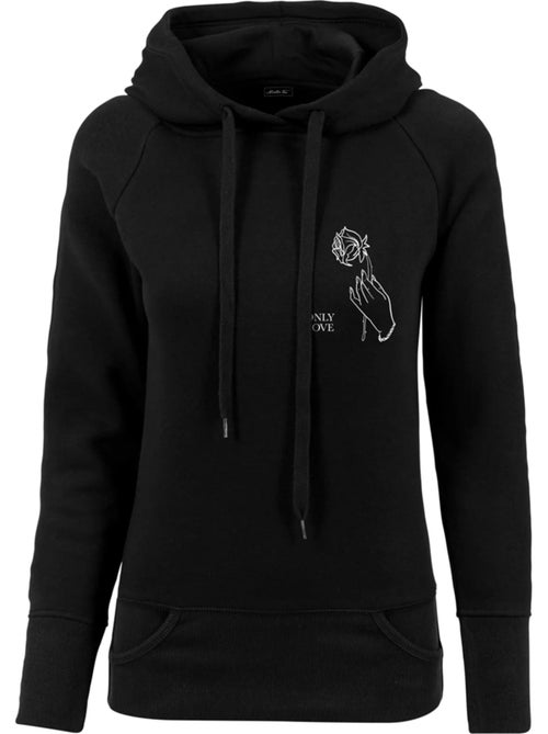 Mister Tee - Sweat à capuche ONLY LOVE - Kiabi