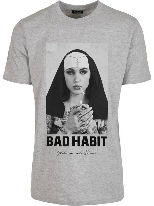 Mister Tee - T-shirt BAD HABIT - Kiabi