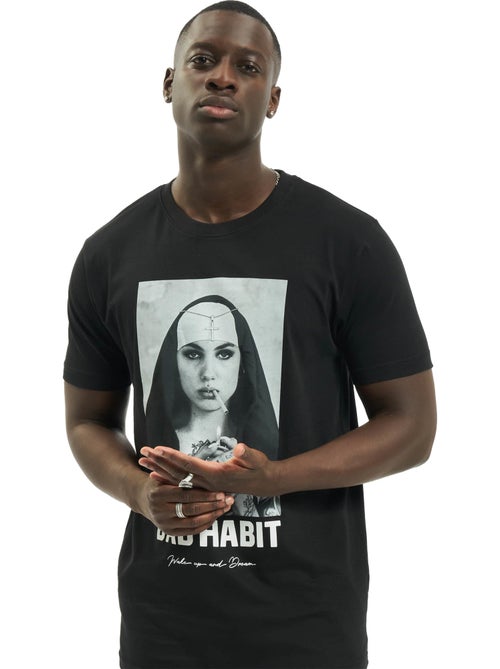 Mister Tee - T-shirt BAD HABIT - Kiabi