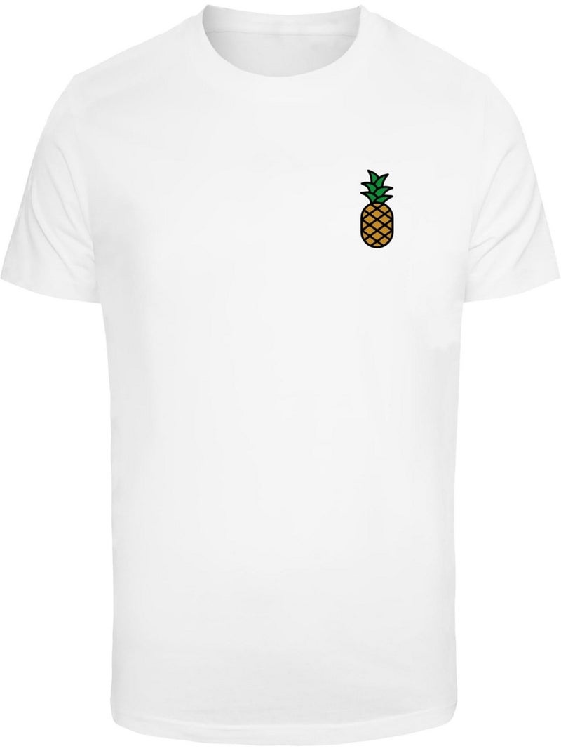 Mister Tee - T-shirt ENJOY PINEAPPLE Blanc - Kiabi