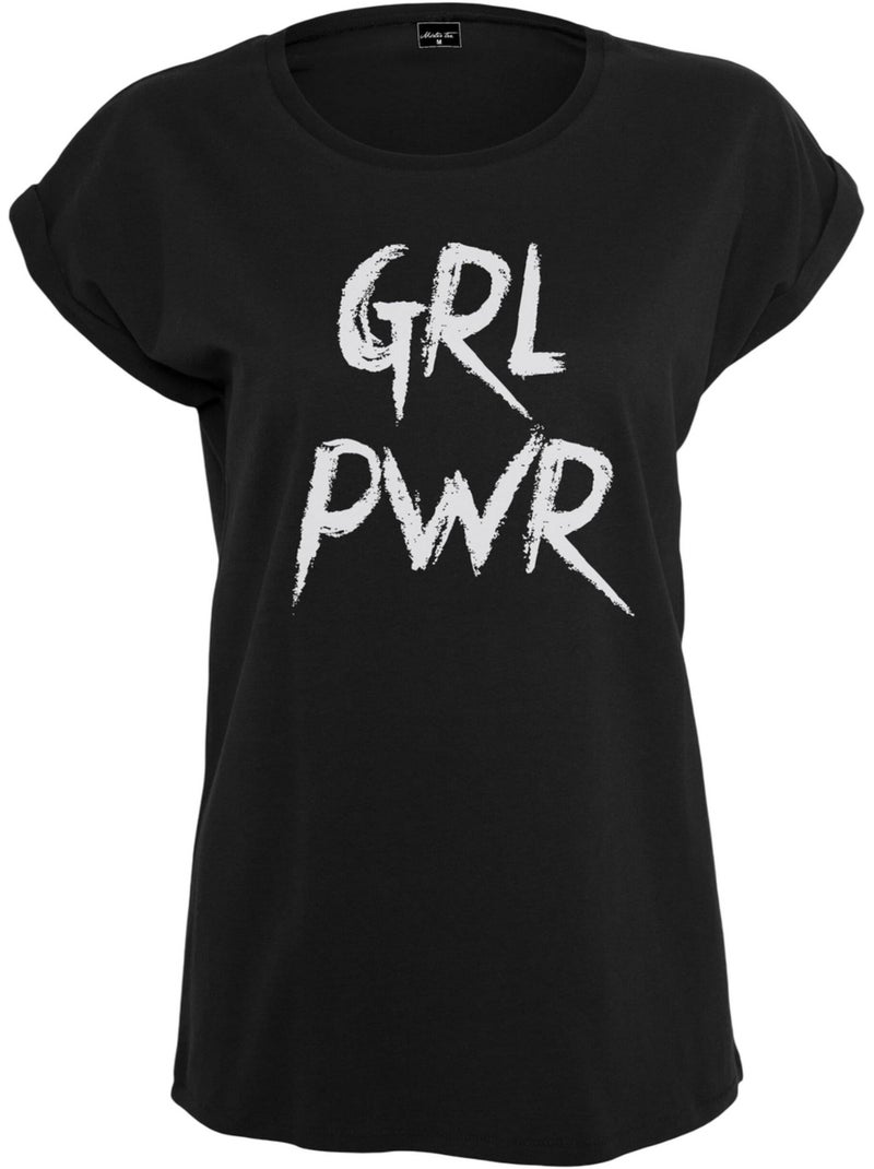 Mister Tee - T-shirt GRL PWR Noir - Kiabi