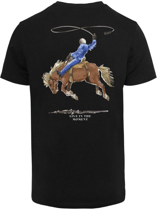 Mister Tee - T-shirt LIVE IN THE MOMENT - Kiabi