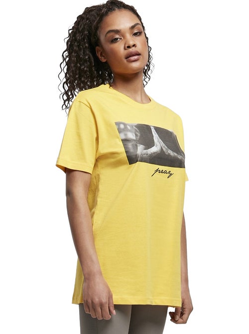 Mister Tee - T-shirt motif/style Prière - Kiabi