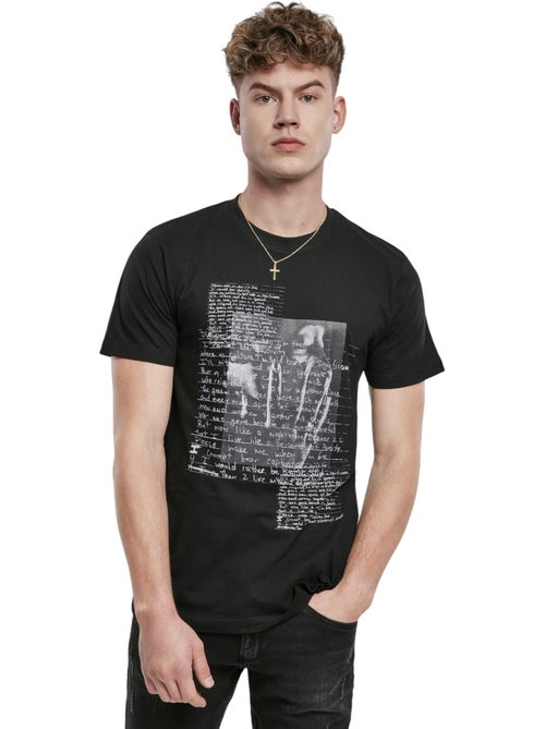 Mister Tee - T-shirt motif/style Tupac Shakur LYRICS - Kiabi