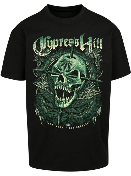 Mister Tee - T-shirt motif/style visage de crâne CYPRESS HILL - Kiabi