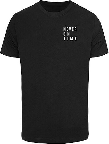 Mister Tee - T-shirt NEVER ON TIME