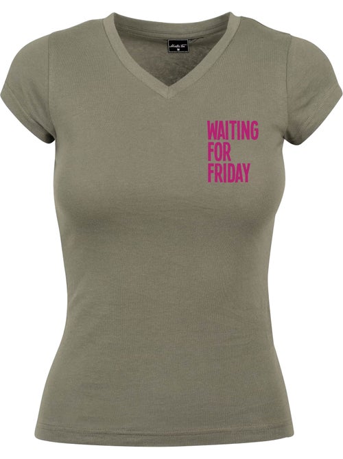 Mister Tee - T-shirt WAITING FOR FRIDAY BOX - Kiabi Mister Tee - T-shirt WAITING FOR FRIDAY BOX - Kiabi