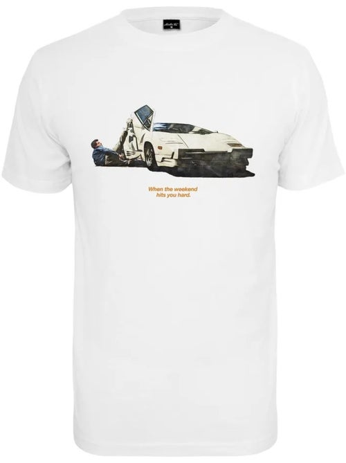 Mister Tee - T-shirt WEEKEND WOLF - Kiabi