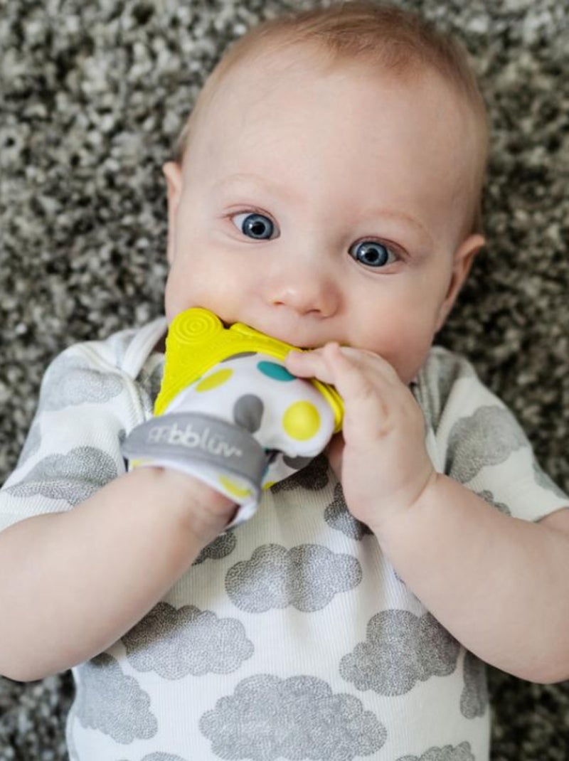 Mitaine De Dentition Glüv Lime Multicolore - Kiabi