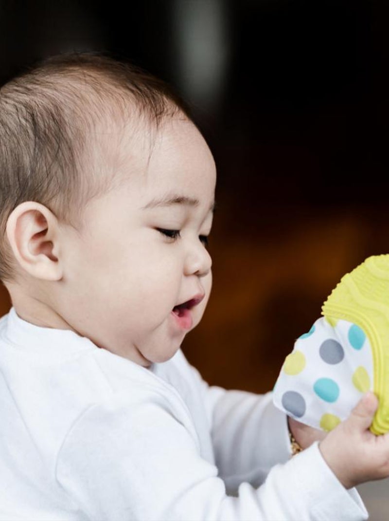 Mitaine De Dentition Glüv Lime Multicolore - Kiabi