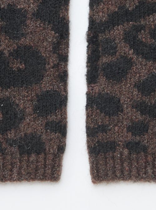 Mitaine manchette unie - Kiabi