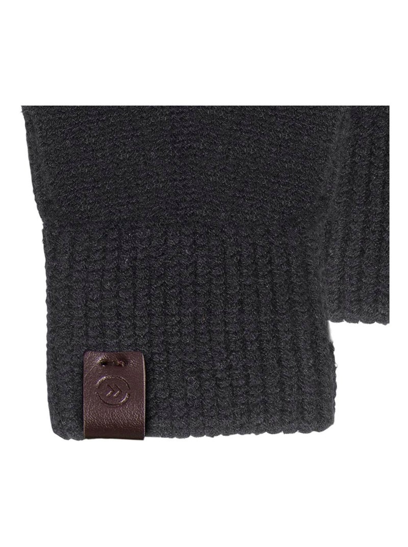 Mitaines au toucher ultra doux homme Isotoner Noir - Kiabi