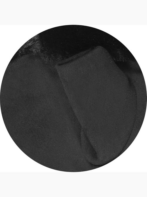 Mitaines avec bordure imitation fourrure fille Isotoner - Kiabi