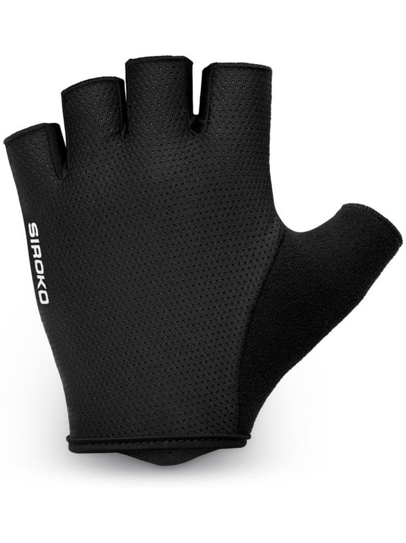 Mitaines de vélo cyclisme homme et femme core cacti Noir - Kiabi