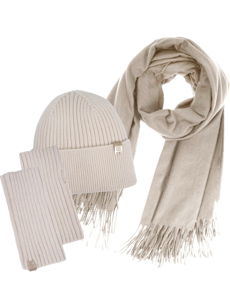 Mitaines non doublées - ultra douce femme isotoner Beige - Kiabi